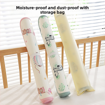 Лятно спално килимче за бебета, дишаща ice silk материя, детски мат за деца на възраст 0–14 години