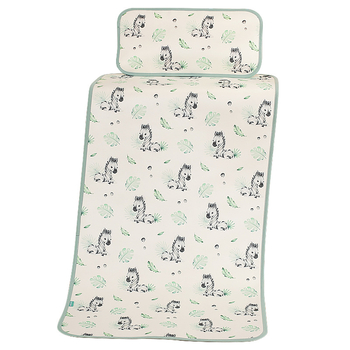 Лятно спално килимче за бебета, дишаща ice silk материя, детски мат за деца на възраст 0–14 години