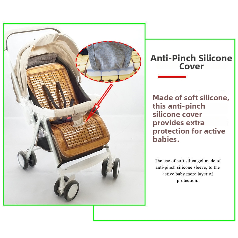 Мат за детска количка – Бамбук + имитационен ратан; Марка: Powerful merchant; Предназначено за: Бебе; Категория: Мат