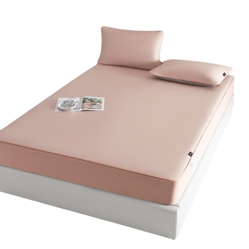 Ice silk viskoos mattide komplekt, jacquard kudumine, kokkupandav, masinapesu