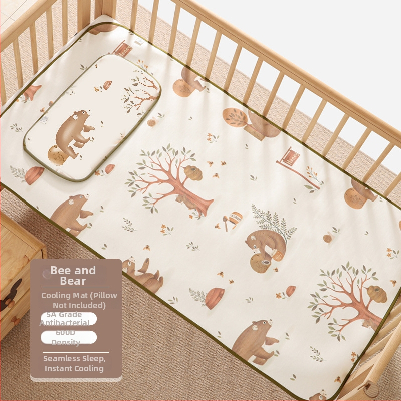 Детска мат за спане — целулоза + полиестер, за деца 2–3 години, персонализирано производство, подходяща за частна марка