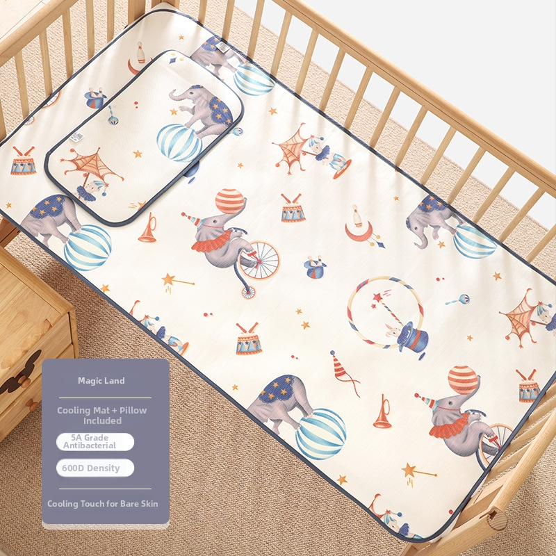 Детска мат за спане — целулоза + полиестер, за деца 2–3 години, персонализирано производство, подходяща за частна марка