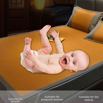 Voodimatt Ice Silk viskoosist, kahekordne Jacquard, suve jahutus