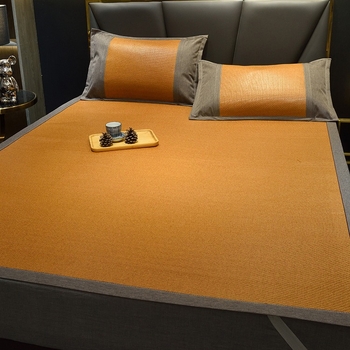 Voodimatt Ice Silk viskoosist, kahekordne Jacquard, suve jahutus