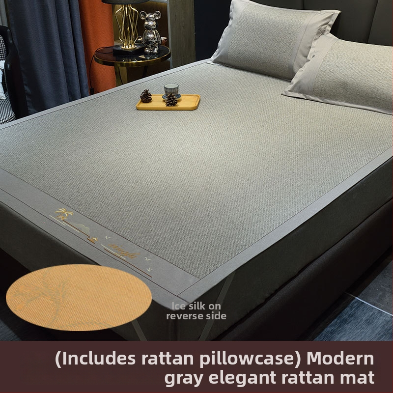 Voodimatt Ice Silk viskoosist, kahekordne Jacquard, suve jahutus