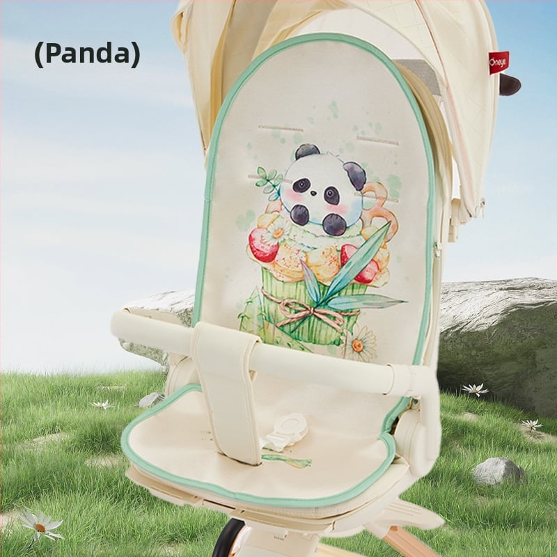 Мат за количка за новородено – Ice Silk, летен дишащ и потабсорбиращ подложка за седалката на бебето