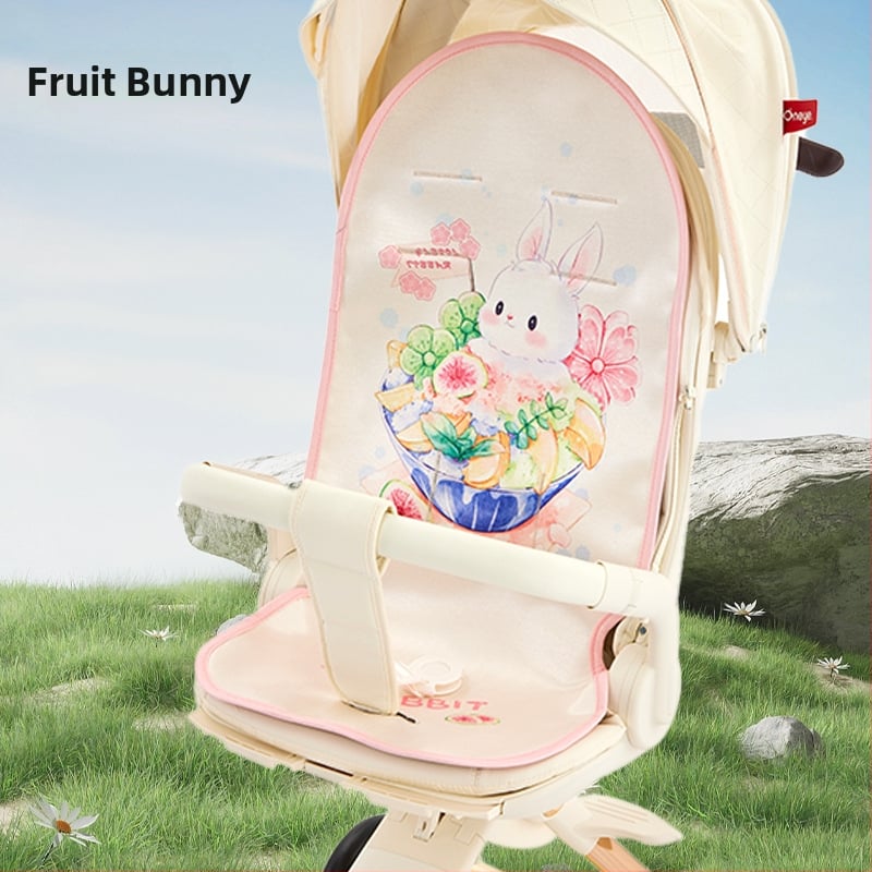 Мат за количка за новородено – Ice Silk, летен дишащ и потабсорбиращ подложка за седалката на бебето