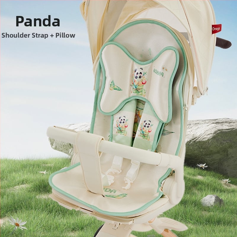 Мат за количка за новородено – Ice Silk, летен дишащ и потабсорбиращ подложка за седалката на бебето