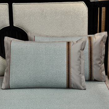 Ice Silk ja rattan mattide komplekt tikitud, kokkupandav, modernne minimalistlik stiil, kohandatav