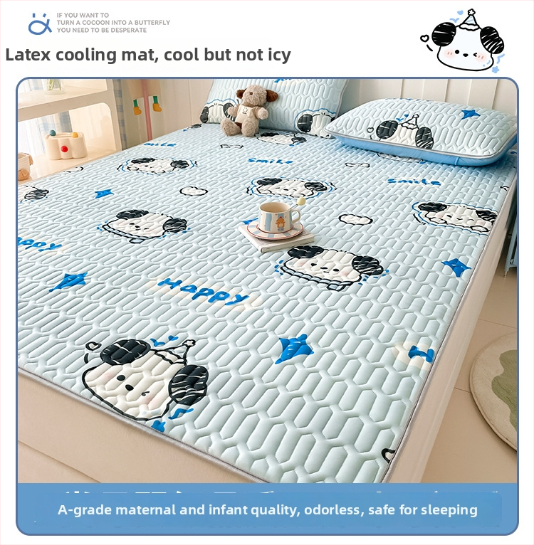 Voodi matt viskoosist (ice silk), džakkard kudumine, pestav, sobiv tudengite ühiselamasse