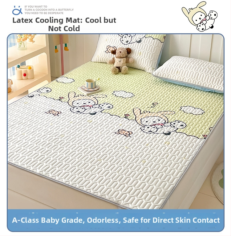 Voodi matt viskoosist (ice silk), džakkard kudumine, pestav, sobiv tudengite ühiselamasse