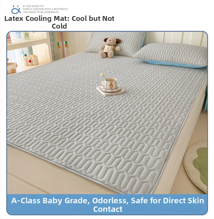 Voodi matt viskoosist (ice silk), džakkard kudumine, pestav, sobiv tudengite ühiselamasse