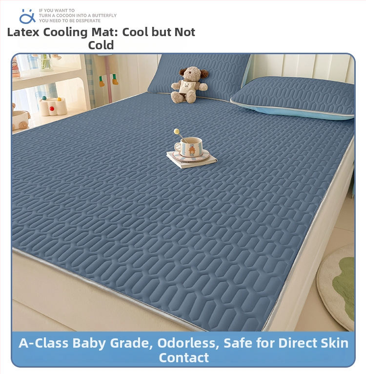 Voodi matt viskoosist (ice silk), džakkard kudumine, pestav, sobiv tudengite ühiselamasse