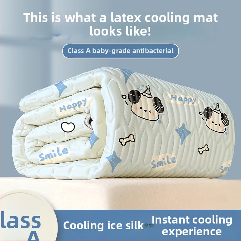 Voodi matt viskoosist (ice silk), džakkard kudumine, pestav, sobiv tudengite ühiselamasse