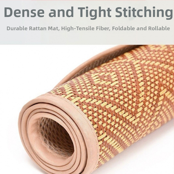 Мат за детска количка и столче за хранене - дишащи бамбукови влакна, антихлъзгаща повърхност, за бебета