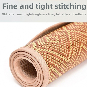 Мат за бебешка количка и столче за хранене | антиплъзгащ, дишащ от бамбукови влакна