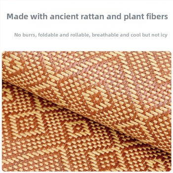 Мат за бебешка количка и столче за хранене | антиплъзгащ, дишащ от бамбукови влакна