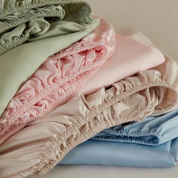 Σεντόνι με λάστιχο από ίνες μπαμπού, ιαπωνικού στυλ, αντιβακτηριακός τύπος Α, απλή ύφανση με βαφή νημάτων και αντίδρασης