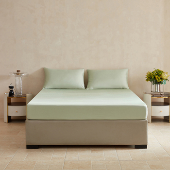 Σεντόνι με λάστιχο από ίνες μπαμπού, ιαπωνικού στυλ, αντιβακτηριακός τύπος Α, απλή ύφανση με βαφή νημάτων και αντίδρασης