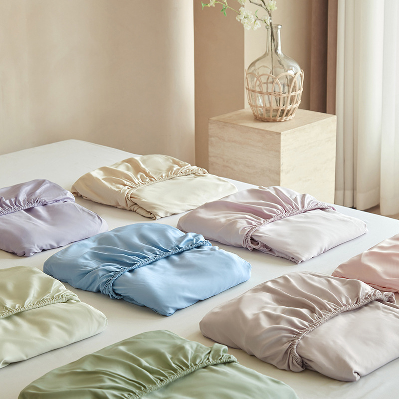 Σεντόνι με λάστιχο από ίνες μπαμπού, ιαπωνικού στυλ, αντιβακτηριακός τύπος Α, απλή ύφανση με βαφή νημάτων και αντίδρασης