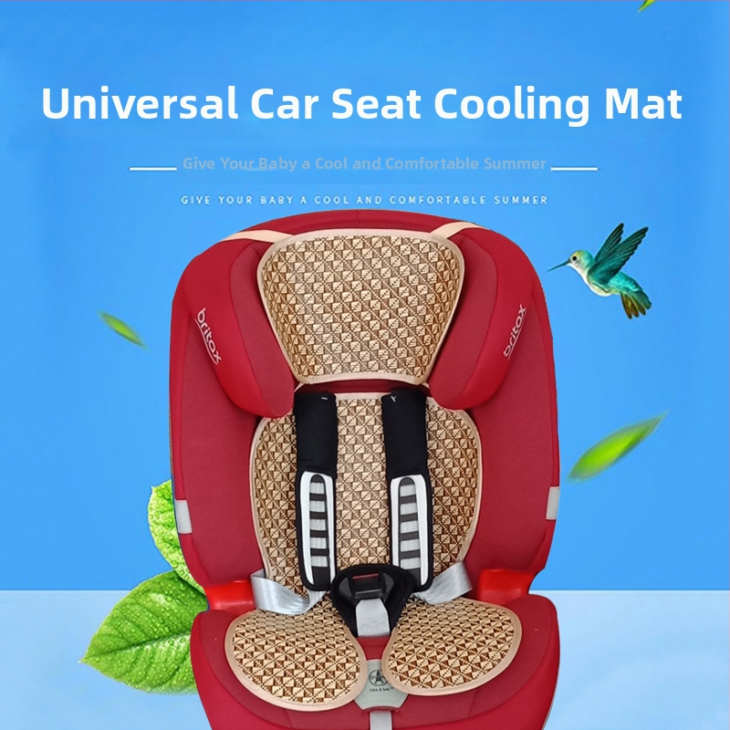 Longzhi Подложка за детско автомобилно столче от ледена коприна, охлаждащ мат за общо ползване