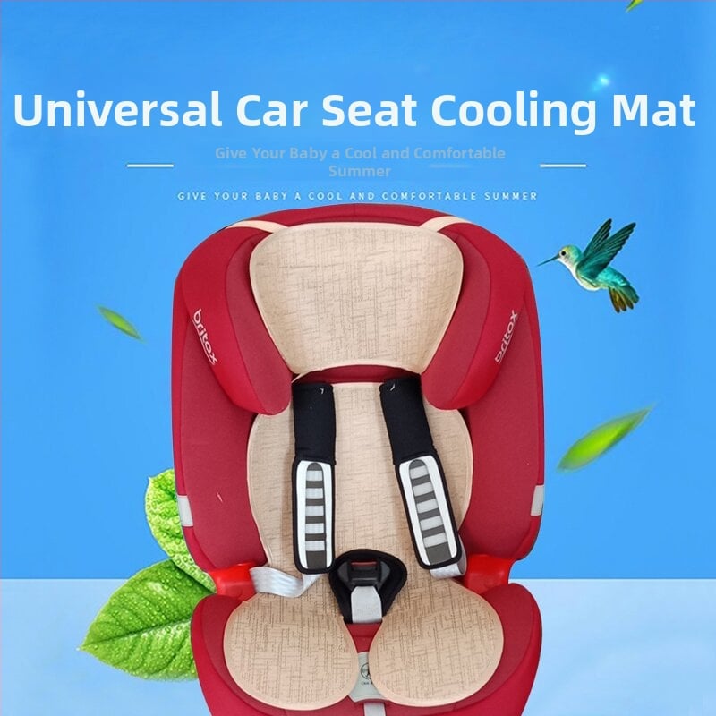 Longzhi Подложка за детско автомобилно столче от ледена коприна, охлаждащ мат за общо ползване