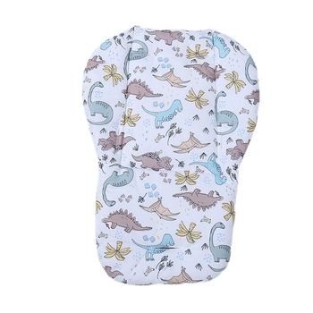 Памучна възглавничка за детска количка и столче за хранене, всички сезони, подходяща за деца на възраст 1–2 години, съвместима с повечето колички