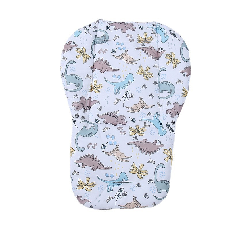 Памучна възглавничка за детска количка и столче за хранене, всички сезони, подходяща за деца на възраст 1–2 години, съвместима с повечето колички