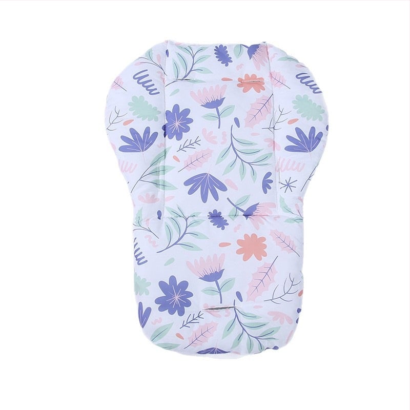 Памучна възглавничка за детска количка и столче за хранене, всички сезони, подходяща за деца на възраст 1–2 години, съвместима с повечето колички