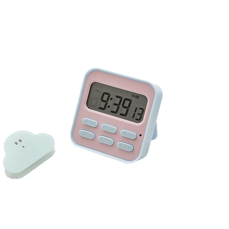 Stolni digitalni budilnik s alarmom, baterijsko napajanje, ABS brojčanik, plastično kućište, jednostavan dizajn