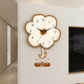 Falióra csendes működéssel, hőmérő és örökkévaló naptár, nap- és hónap kijelzése, elemes, egyoldalas