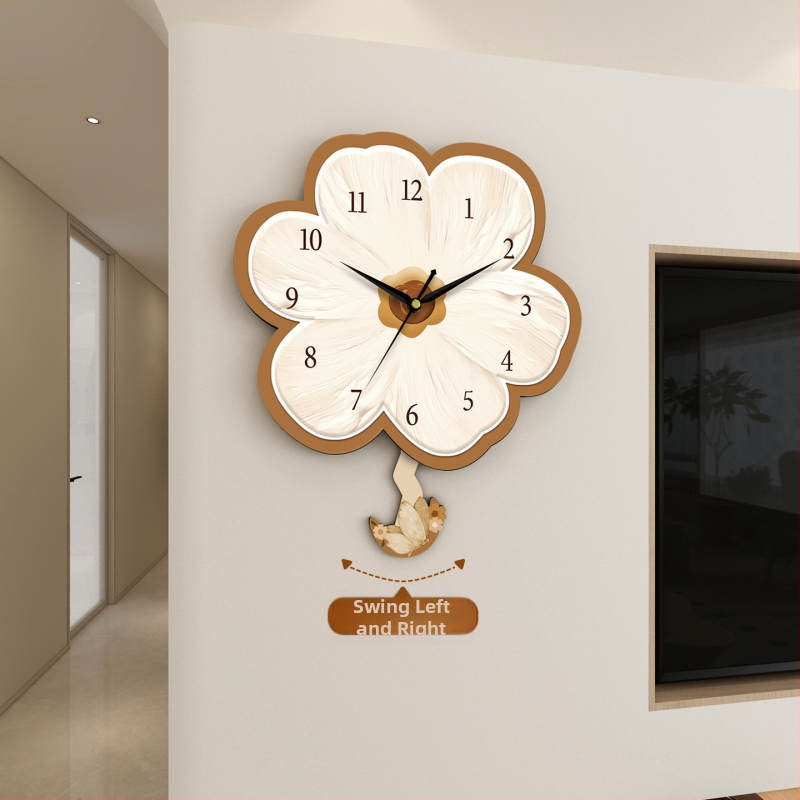 Falióra csendes működéssel, hőmérő és örökkévaló naptár, nap- és hónap kijelzése, elemes, egyoldalas