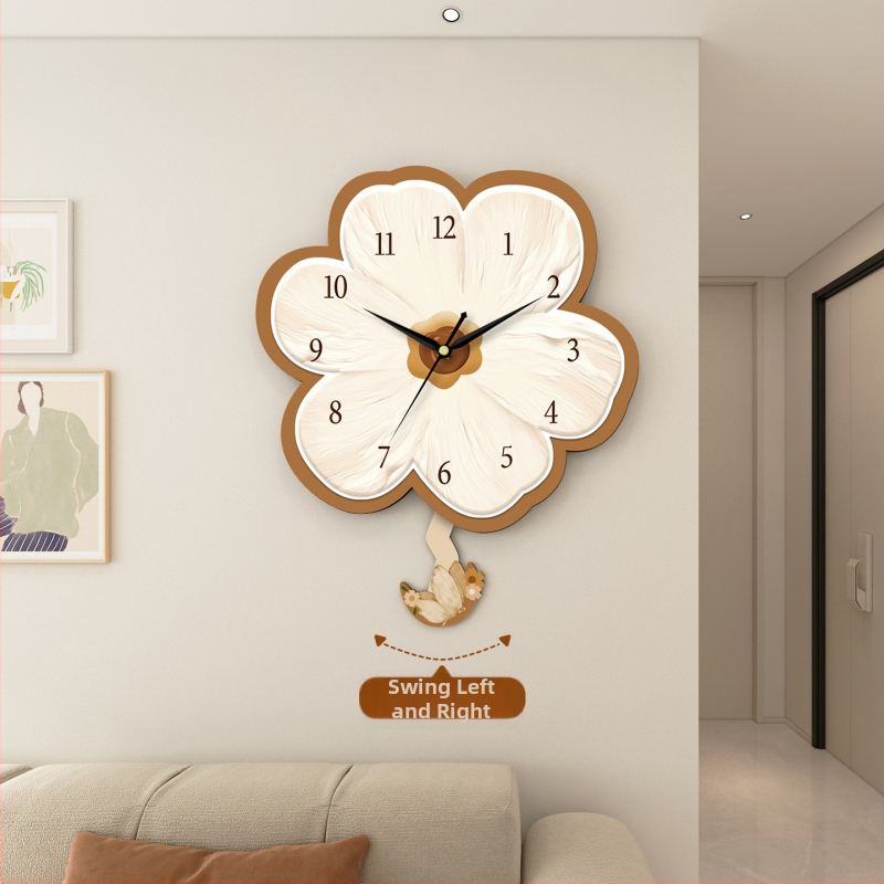 Falióra csendes működéssel, hőmérő és örökkévaló naptár, nap- és hónap kijelzése, elemes, egyoldalas