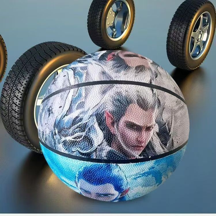 PU košarkaška lopta s mekanom kožnom površinom koja upija vlagu – Marka Ddd, Šifra proizvoda 1920, pogodna za košarku i odbojku