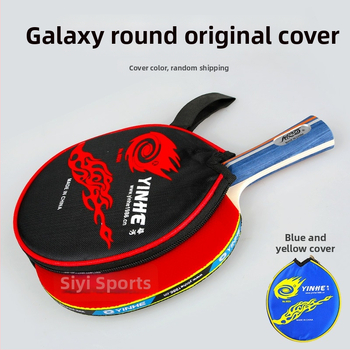 Galaxy galda tenisa nūja ar 5 slāņu koka lāpstiņu, antiadhēzijas gumija, tiešais sitiens, iepakojumā 1 gab.