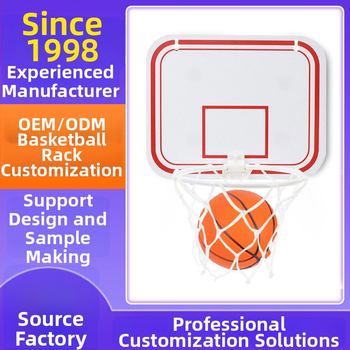 Coș de baschet pentru copii, interior, de agățat, din plastic, fără găuri, ușor 110–190 g, potrivit pentru baschet, fotbal și volei