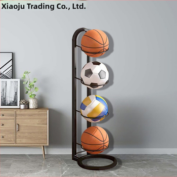 Raft de depozitare mingi Xiaoju – suport de podea pentru mingi de baschet și alte sporturi