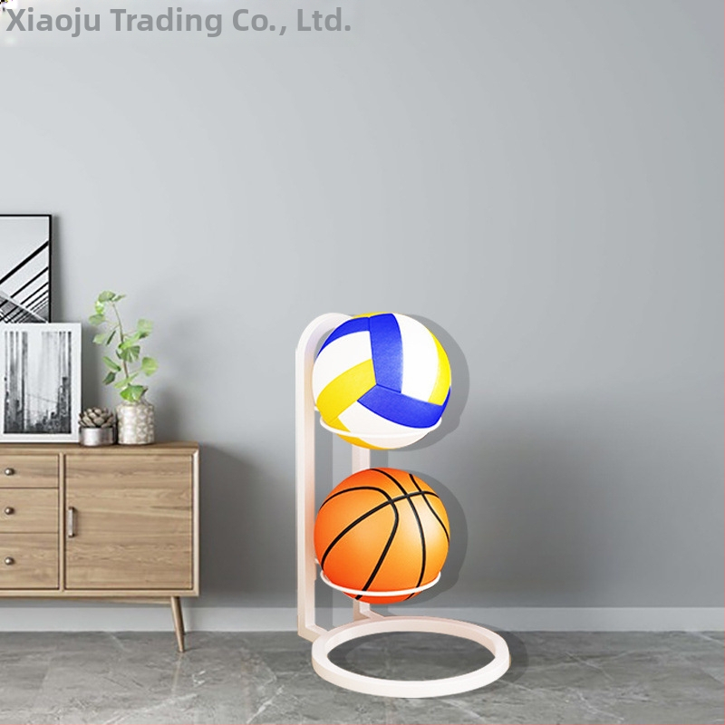 Raft de depozitare mingi Xiaoju – suport de podea pentru mingi de baschet și alte sporturi