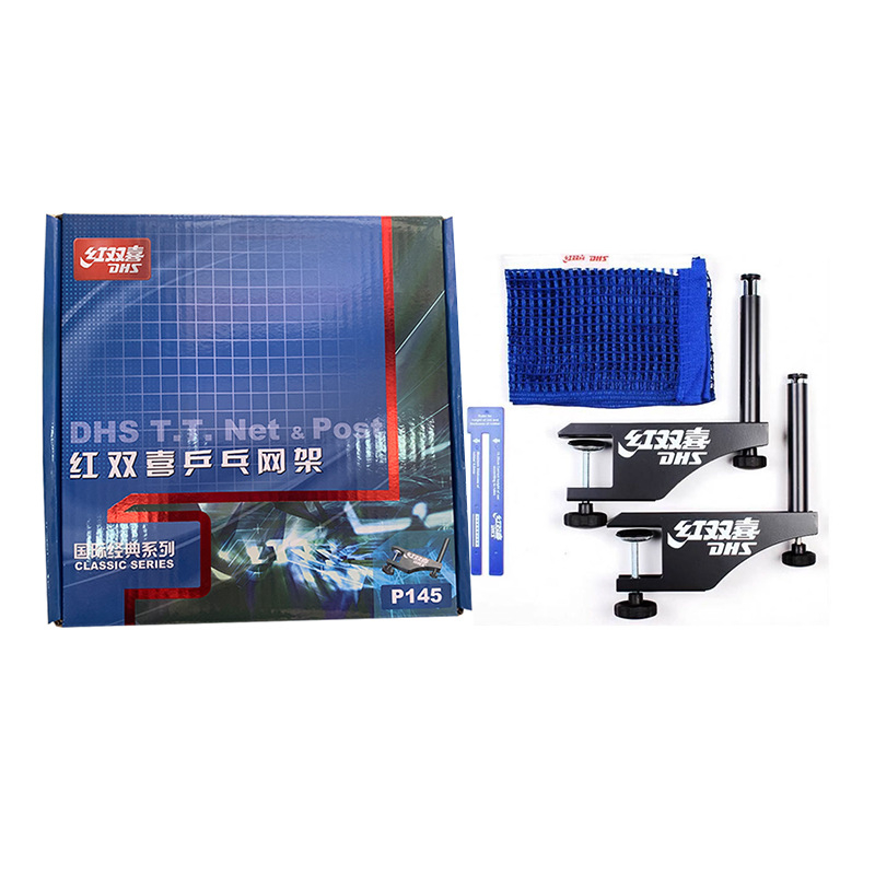 Rama de plasă pentru tenis de masă - Universală și portabilă pentru tenis de masă și badminton, construcție din oțel și polietilenă, greutate 1,65 kg, Specificația A, suport pentru tenis de masă