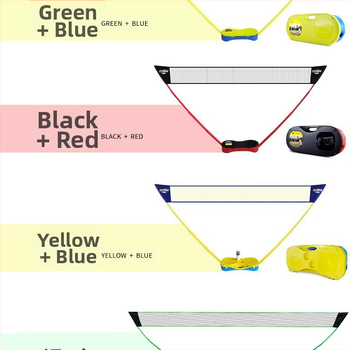 Meishulong prijenosni stalak za badminton mrežu, za kućnu i vanjsku upotrebu, lako se premješta