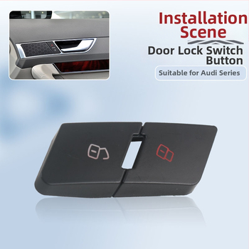 8K2962108A Audi A4L/A6L/Q5 durvju slēdzenes poga – centrālā slēgšana/atbloķēšana