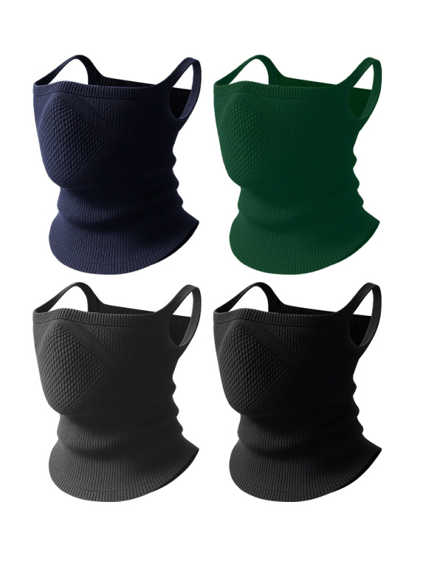 Unisex zimska maska za planinarenje i vožnju električnim biciklom, najlon bezšivna maska za lice s ovratnikom