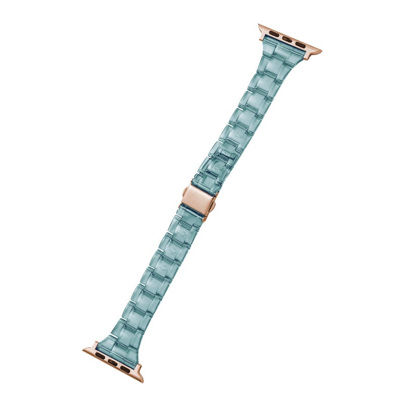 Apple Watch juostelė moterims — TPU mados juosta su liesuju juosmens dizainu, suderinama su Apple Watch, svoris 30 g, išleista 2022 m