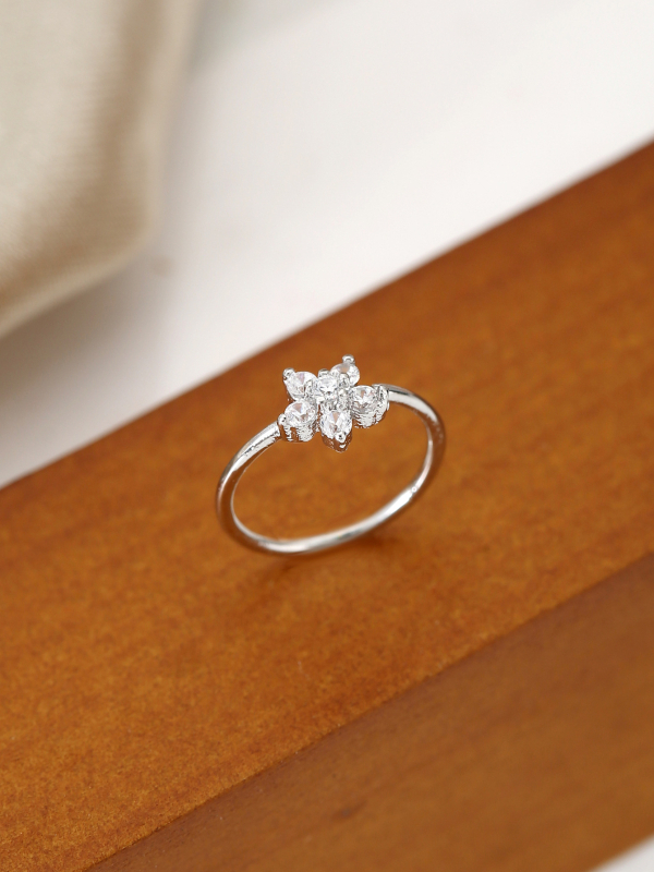 Nosni klip s cirkonima, bez piercinga, jednostavan ženski stil, geometrijski dizajn, bakrena podloga, elektropaliranje, Princeza serija