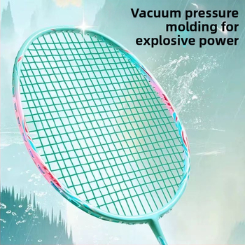 Zongjian badmintonireket terasest sulamiga raamiga, nailonniitidega, otsene löök, kaal 85–89 g, kohandamine saadaval