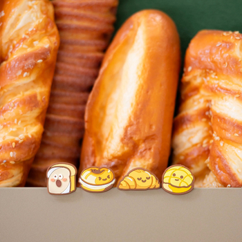 Amortizator de vibrații pentru rachetă de tenis, design cartoon cu temă pâine, ediție limitată (Categorie produs: amortizator; Sporturi aplicabile: Altele; Scenarii de utilizare: Altele; Marca: Altele)