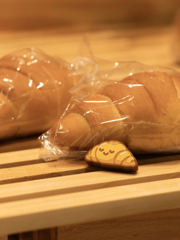 Amortizator de vibrații pentru rachetă de tenis, design cartoon cu temă pâine, ediție limitată (Categorie produs: amortizator; Sporturi aplicabile: Altele; Scenarii de utilizare: Altele; Marca: Altele)