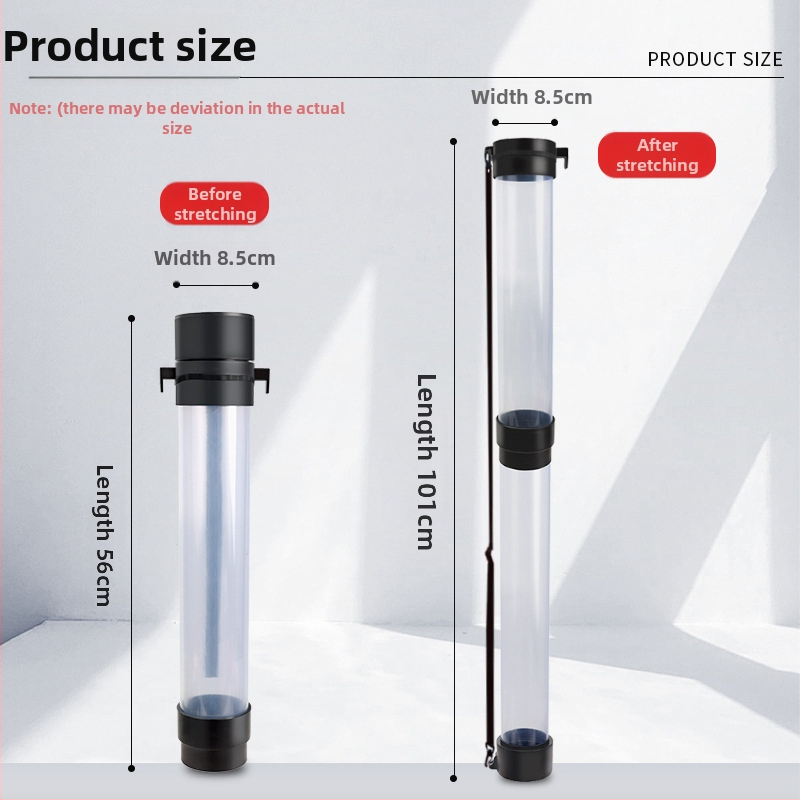 Teleskoopiline tennisepallide kogumispott – kaasaskantav, kergesti hoiustatav, kandmis käepide