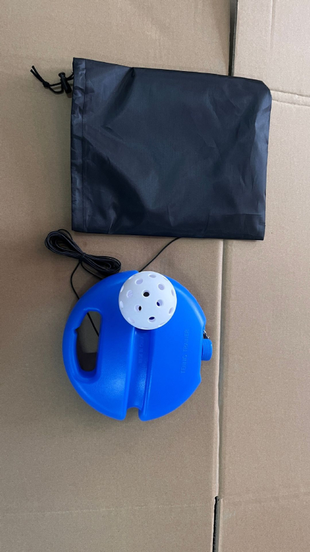 Vieno žmogaus pickleball treniravimo raketė, 40 skylių, PP medžiaga didelio elastingumo, pritaikoma