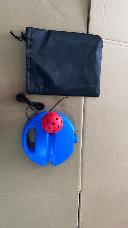 Vieno žmogaus pickleball treniravimo raketė, 40 skylių, PP medžiaga didelio elastingumo, pritaikoma